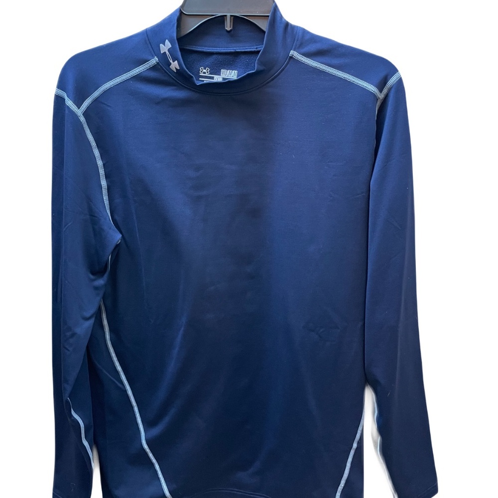 ❤️ NIKE MENS FITTED COLD GEAR LONG SLEEVE TOP SIZE MEDIUM